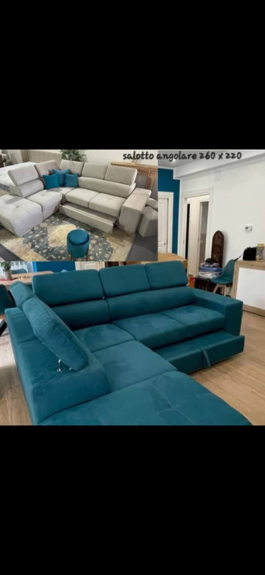 Divano angolare " BAYRON "