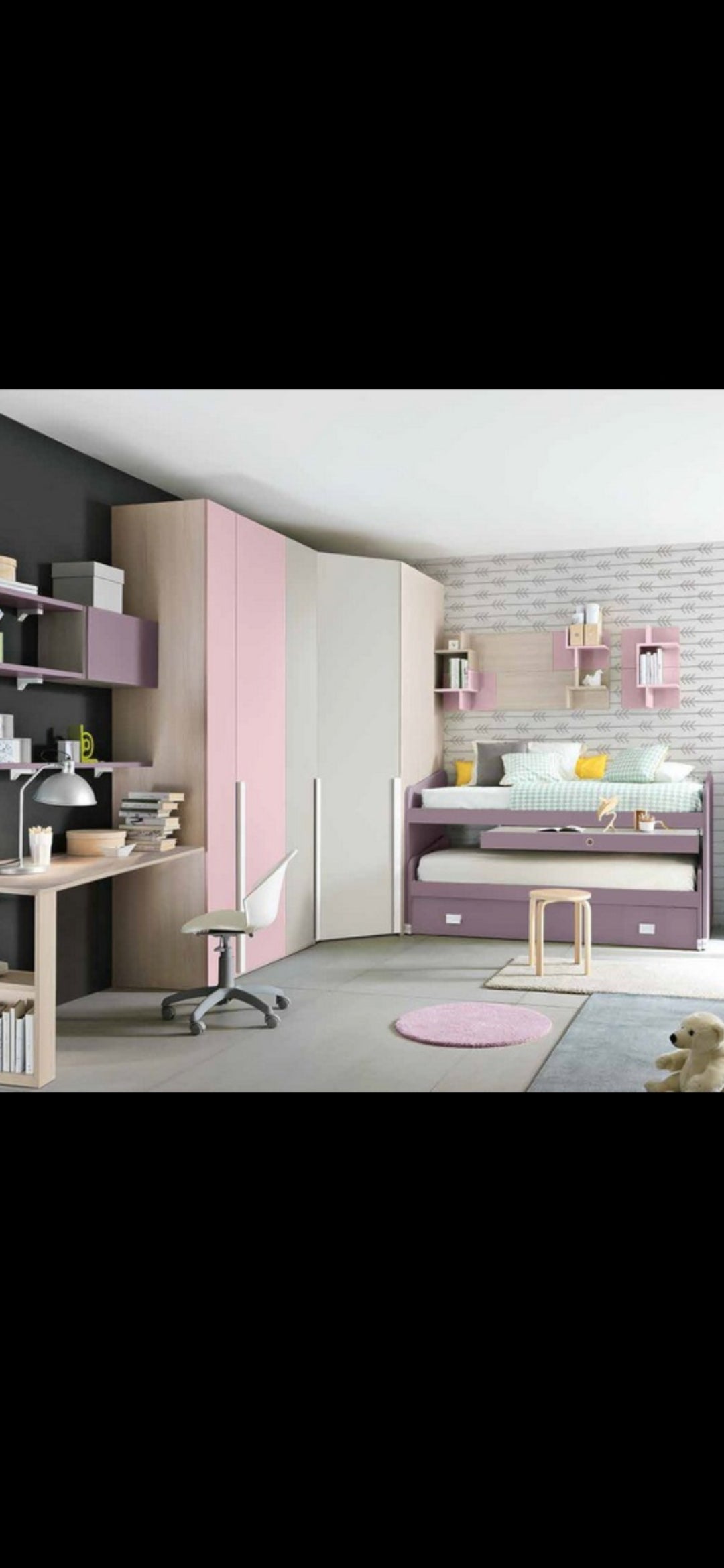 Camerette realizzate a misura.