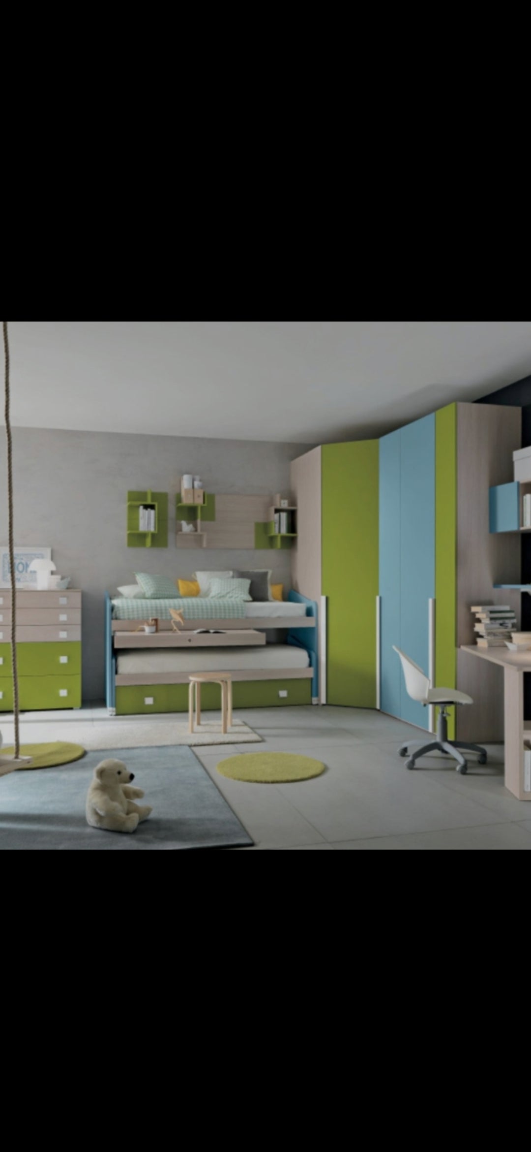 Camerette realizzate a misura.