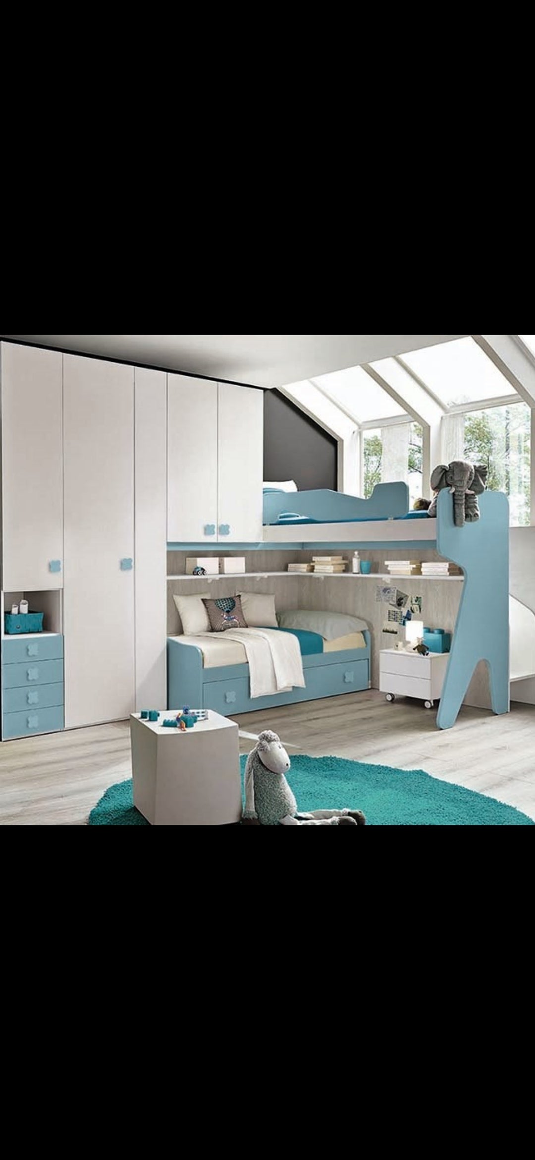 Camerette realizzate a misura.