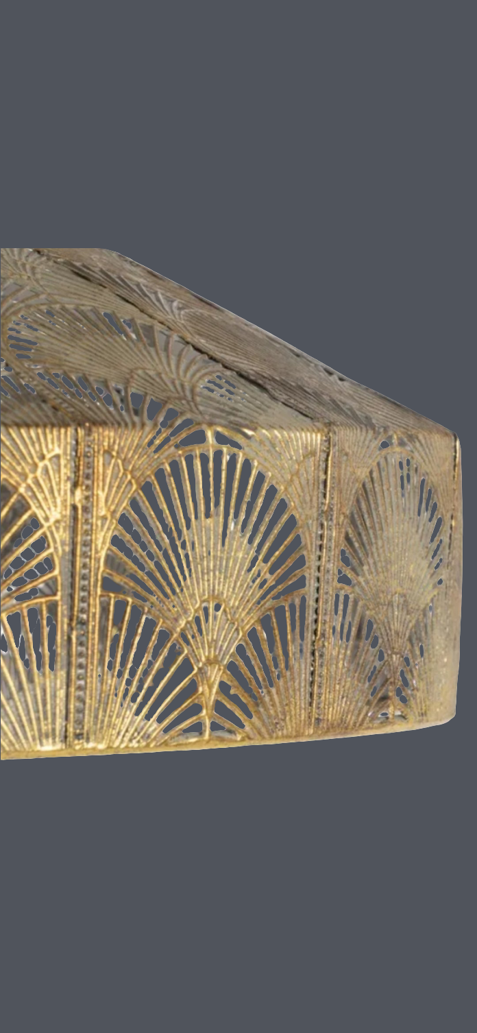 Lampadario ferro battuto "Kalos"