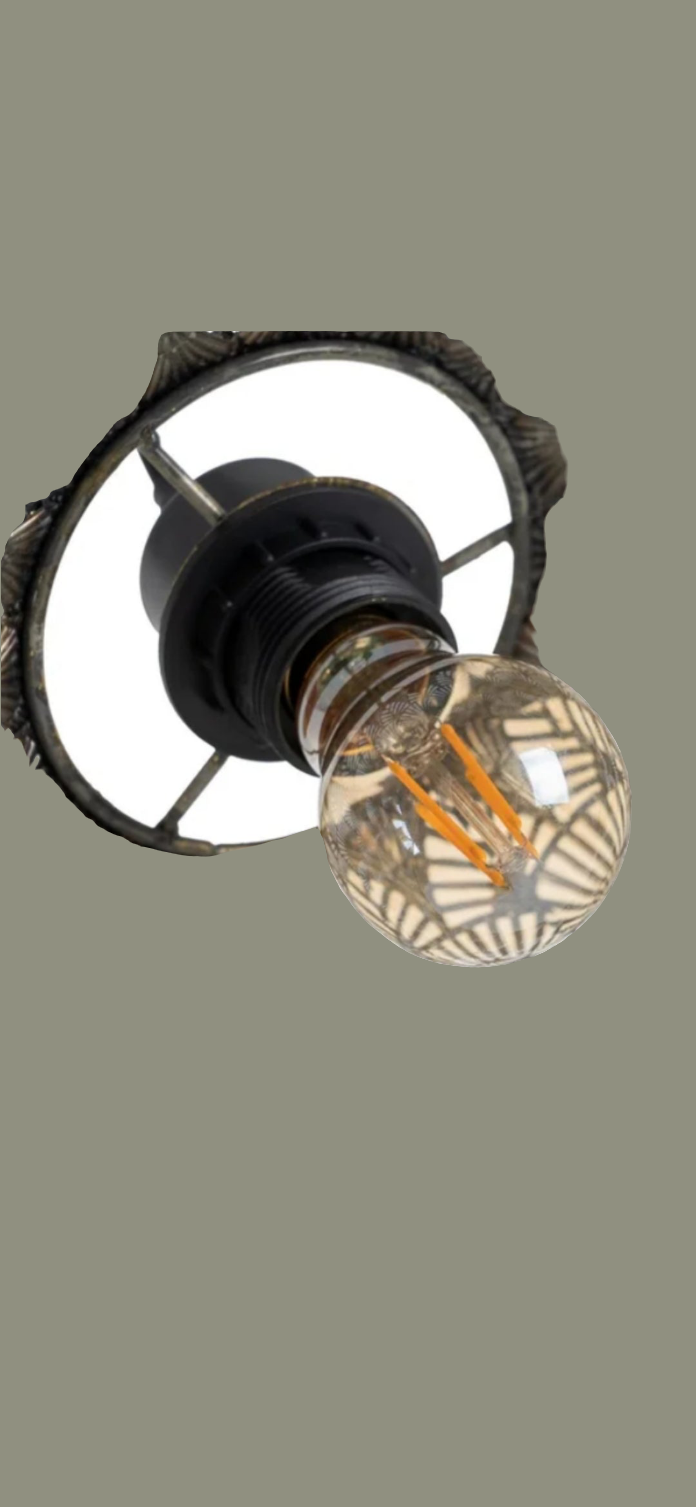 Lampadario ferro battuto "Kalos"