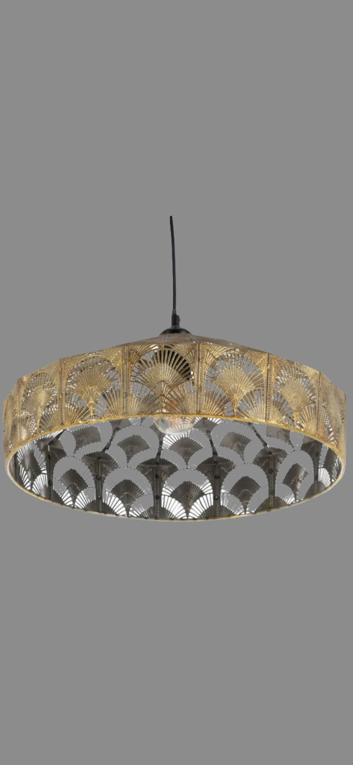 Lampadario ferro battuto "Kalos"