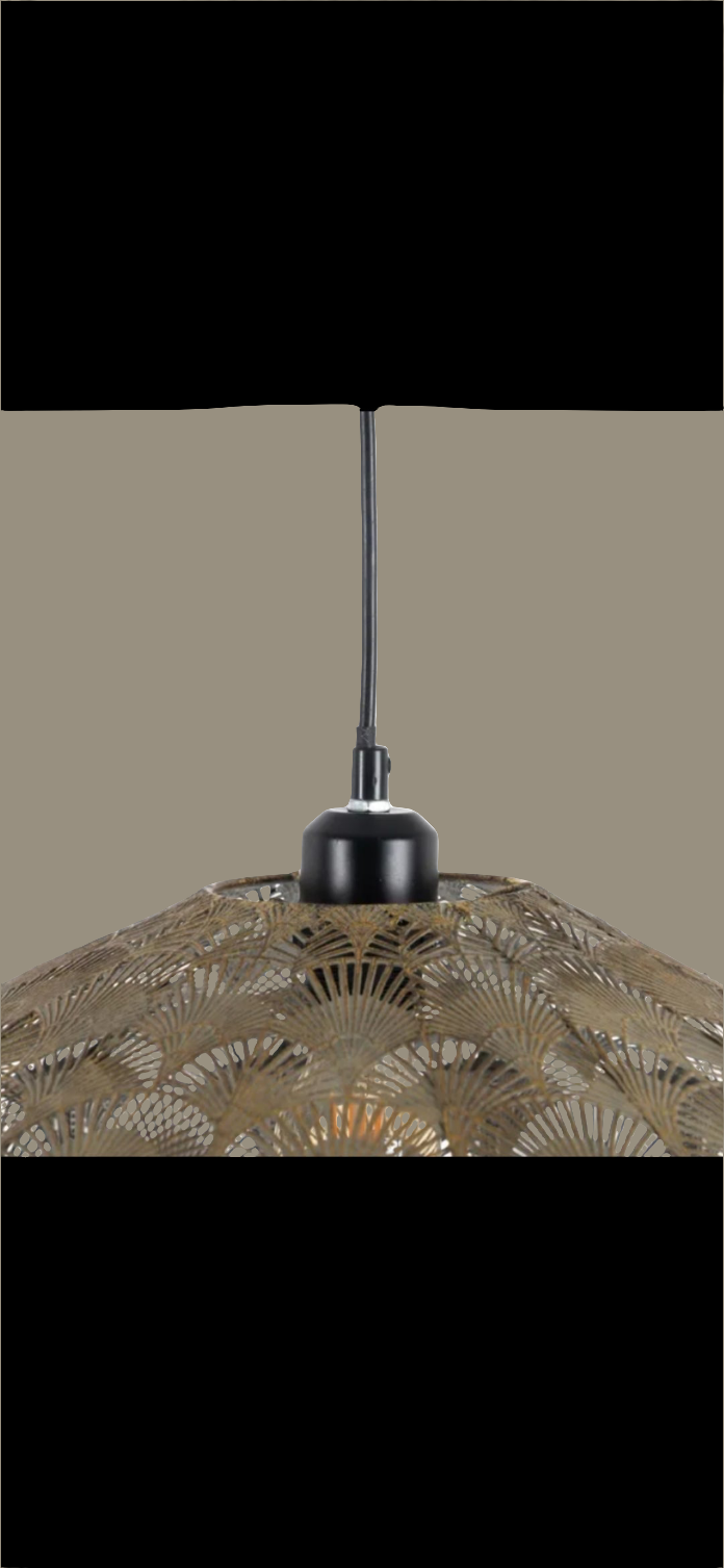 Lampadario ferro battuto "Kalos"