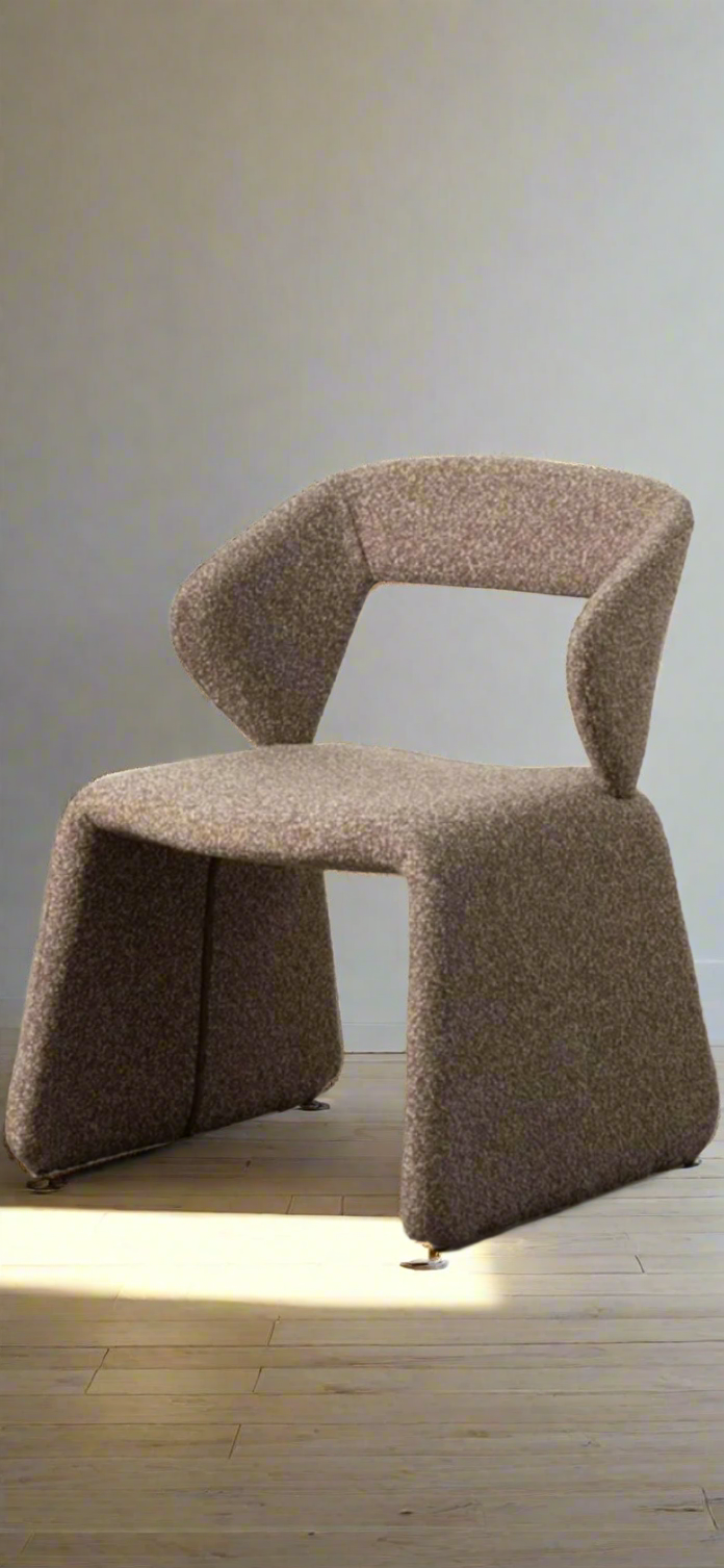 Sedia in tessuto " Dandy"