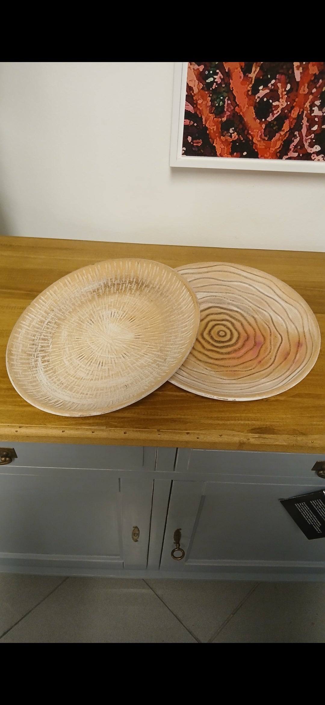 Vassoio in legno " Polignago "